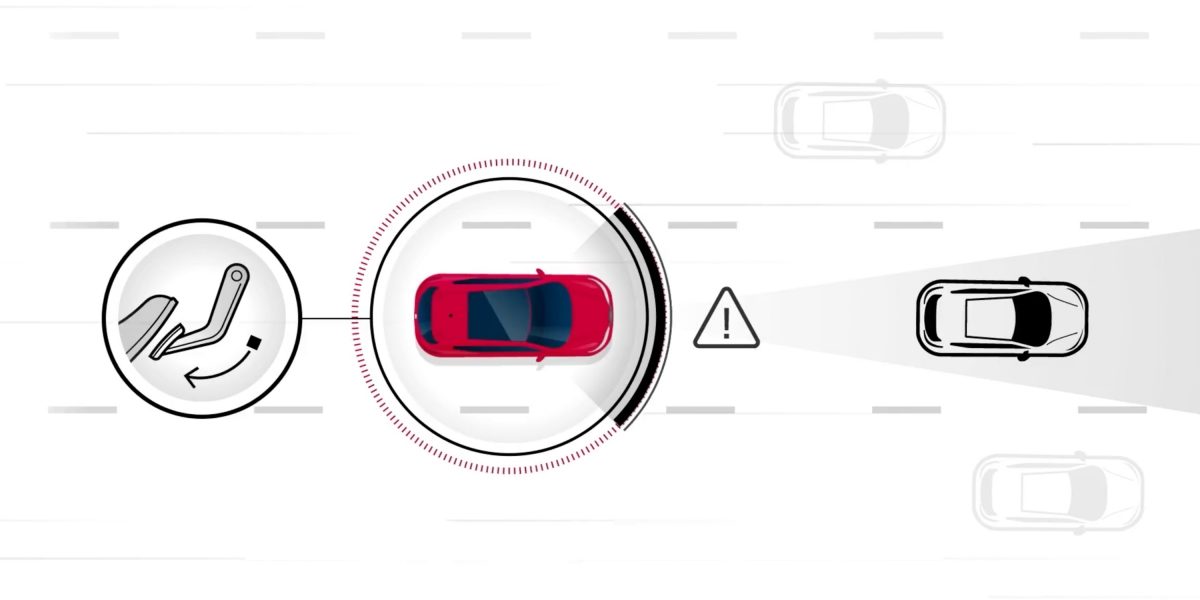 Nissan Intelligent Distance Control illustration