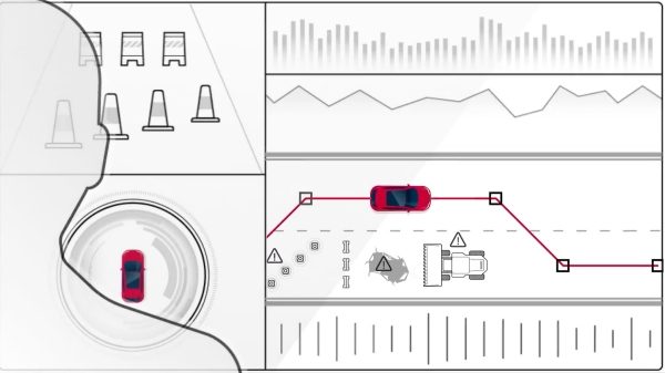 Seamless Autonomous Mobility: The Ultimate Nissan Intelligent Integration Video screen