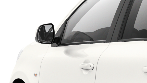 Power-adjustable side mirror