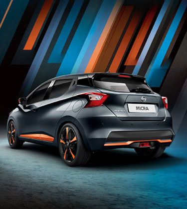 Nouvelle Nissan MICRA avec accessoires de personnalisation 