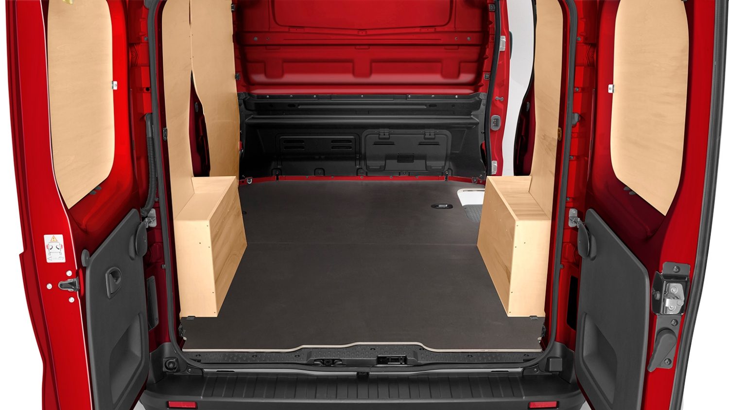 #BC0D14 Nissan NV300 Chão em madeira resistente antideslizante 454 Janelas Duplas Aluminio