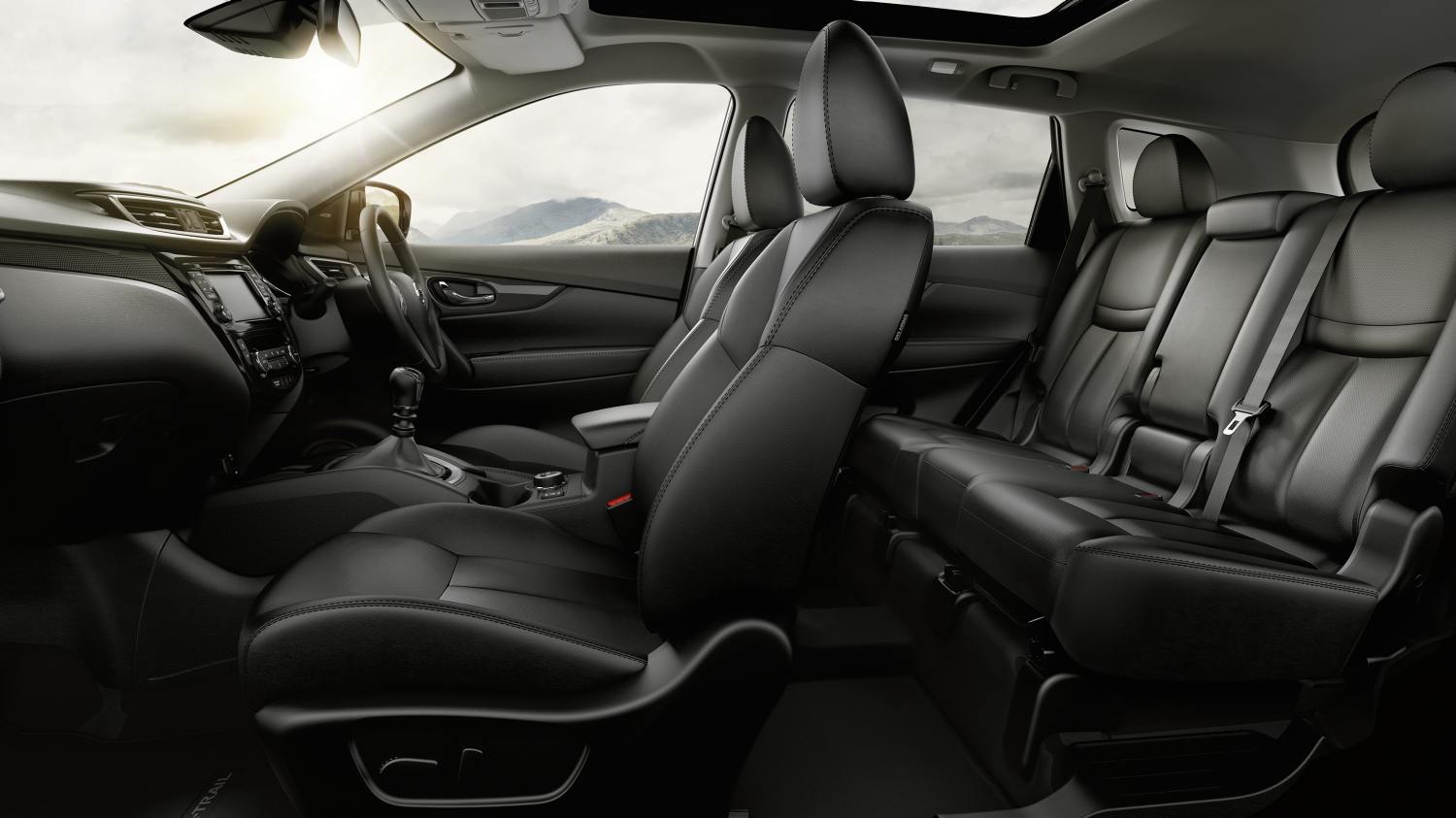 Nissan x trail салон