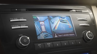 Rear display camera
