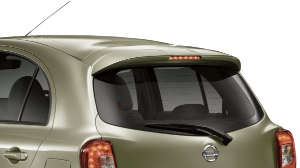 Rear roof spoiler