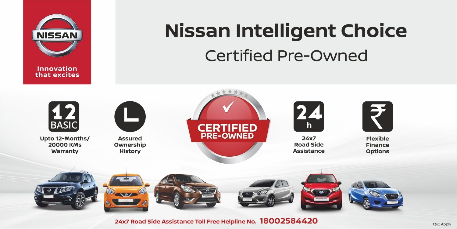 Nissan Certified Used Cars India Nissan Certified Used Cars India