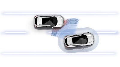 Qashqai Upozorenje na vozilo u mrtvom kutu