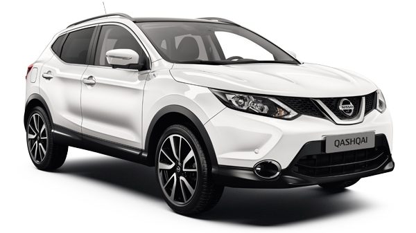 Nissan QASHQAI — вид спереди с разворотом 3/4