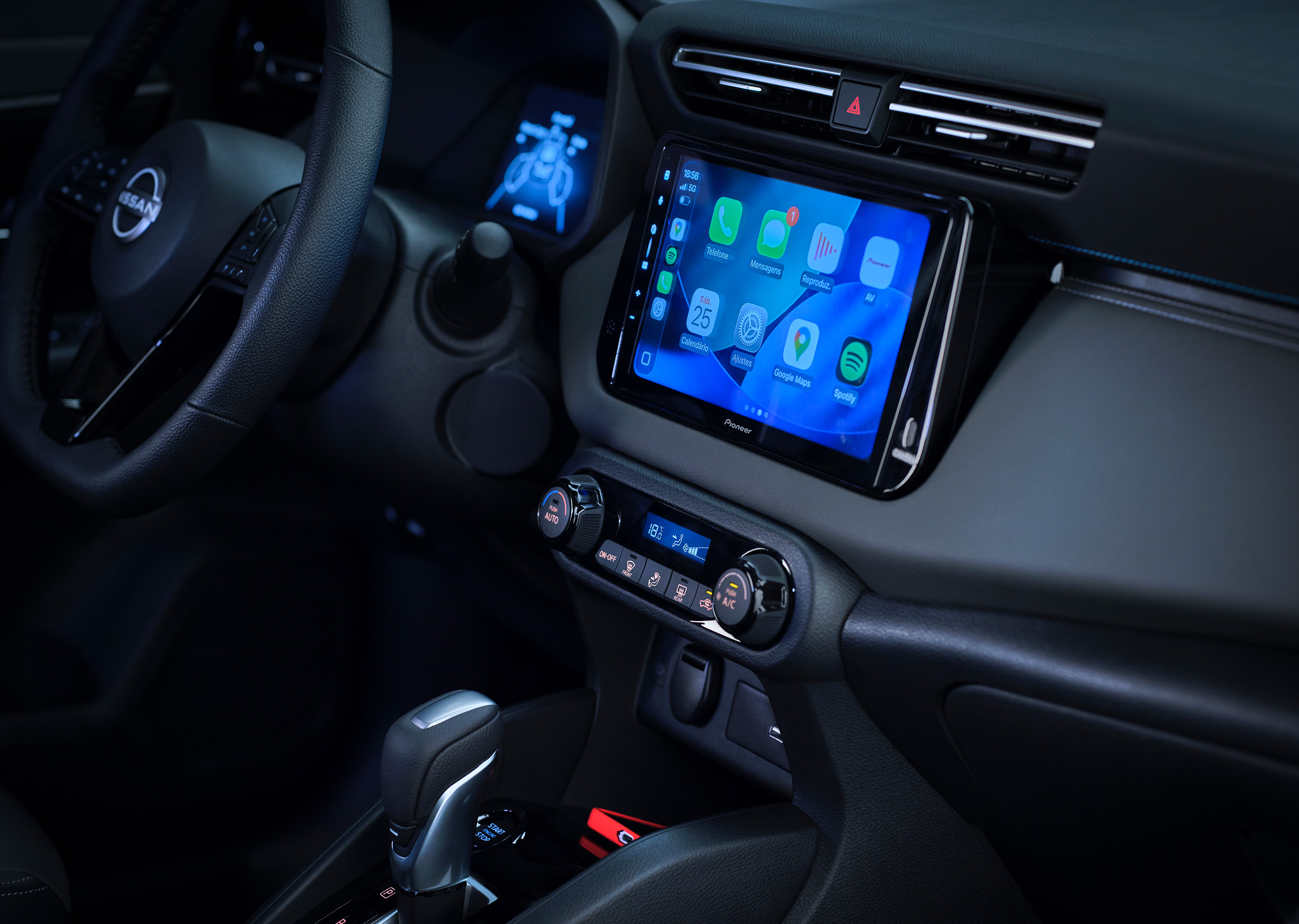 Nissan Kait 2026 con conectividad inalámbrica y funciones inteligentes