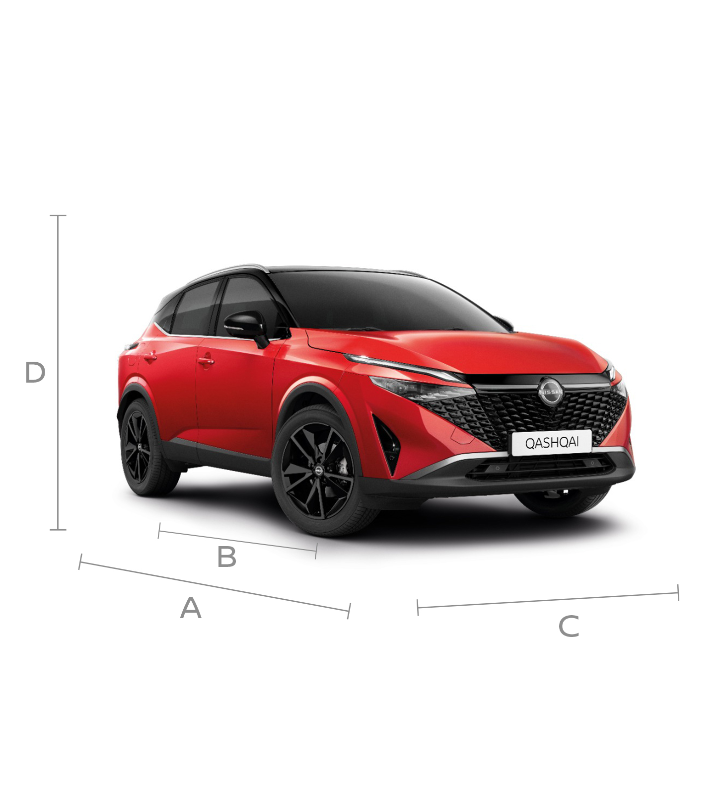 Nissan Qashqai e-Power N-Design 3/4 front pack shot - Hybrid SUV