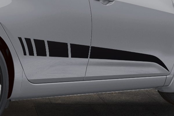 Nissan Versa 2023 calcomanías deportivas