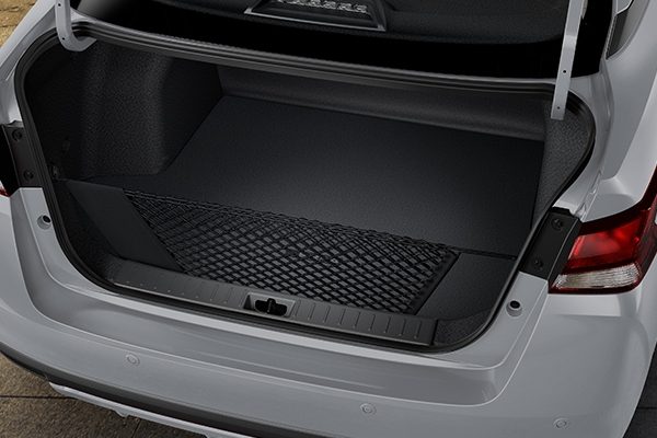 Nissan Versa 2023 red de cajuela