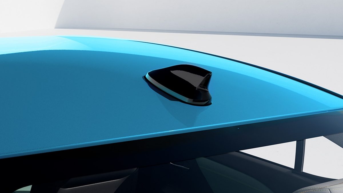 Antena tipo aleta de tiburón del Nuevo Nissan Versa 2026