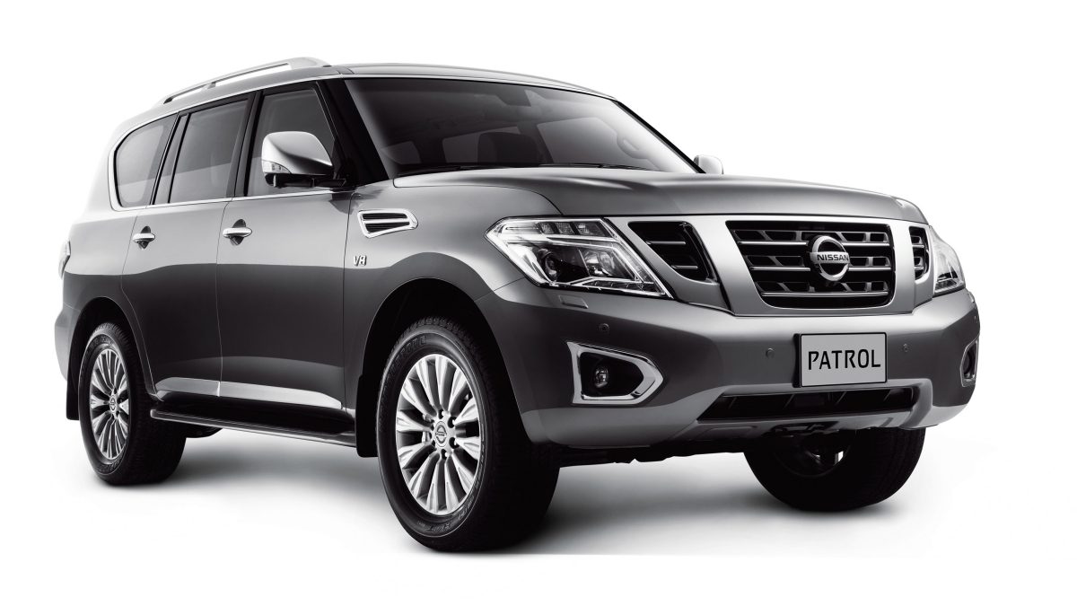 Nissan Patrol Interior Exterior Design 3 4 Front Action Shot On Road