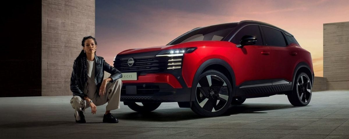 SUV Nissan Kicks color rojo