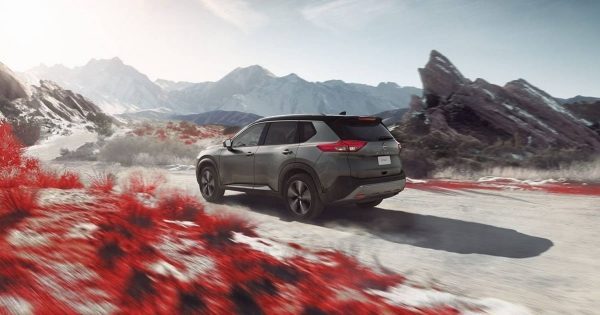Nissan X-Trail 4x4 en la carretera