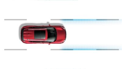 Nissan Rogue 2021 con Sistema de intervención de cambio involuntario de carril