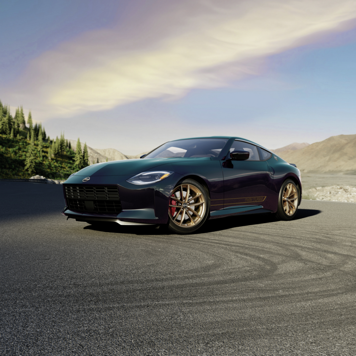 Nissan Z 3.0-liter twin-turbo V6 engine