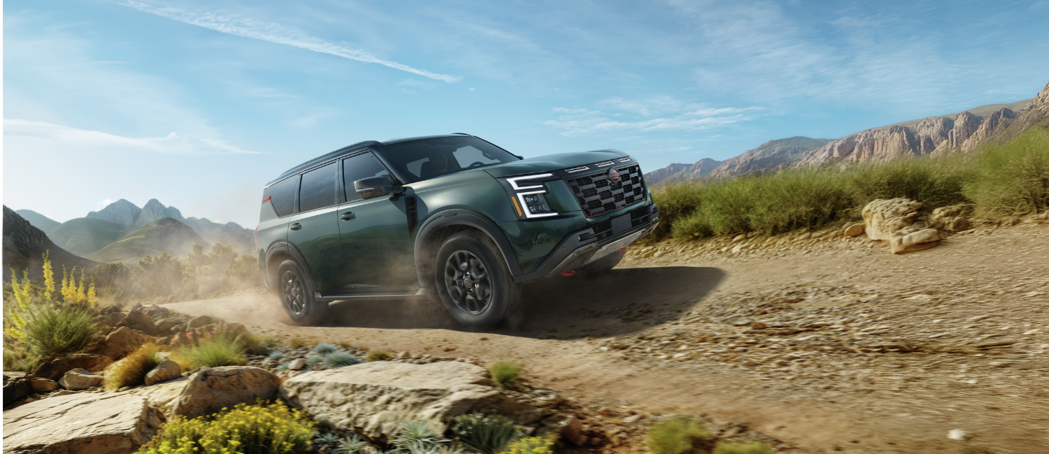 Vista superior del Nissan Armada 2021 con el techo recortado para ilustrar las dimensiones interiores