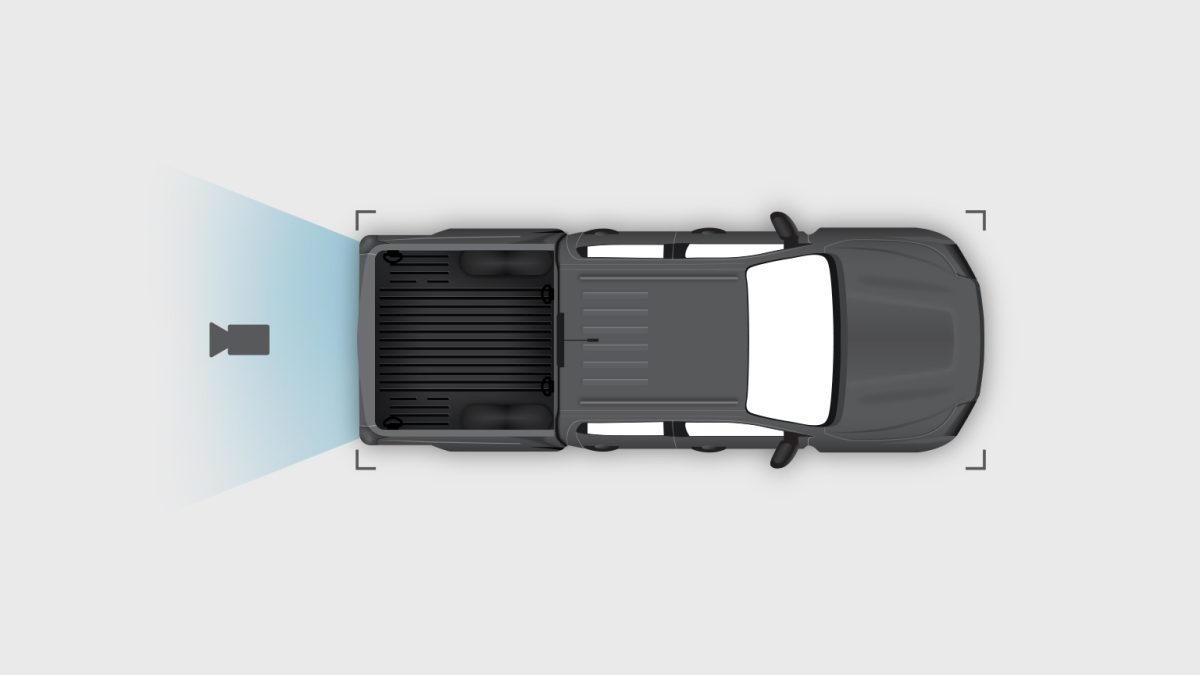 Nissan Frontier 2024 cuenta con Camara de Reversa